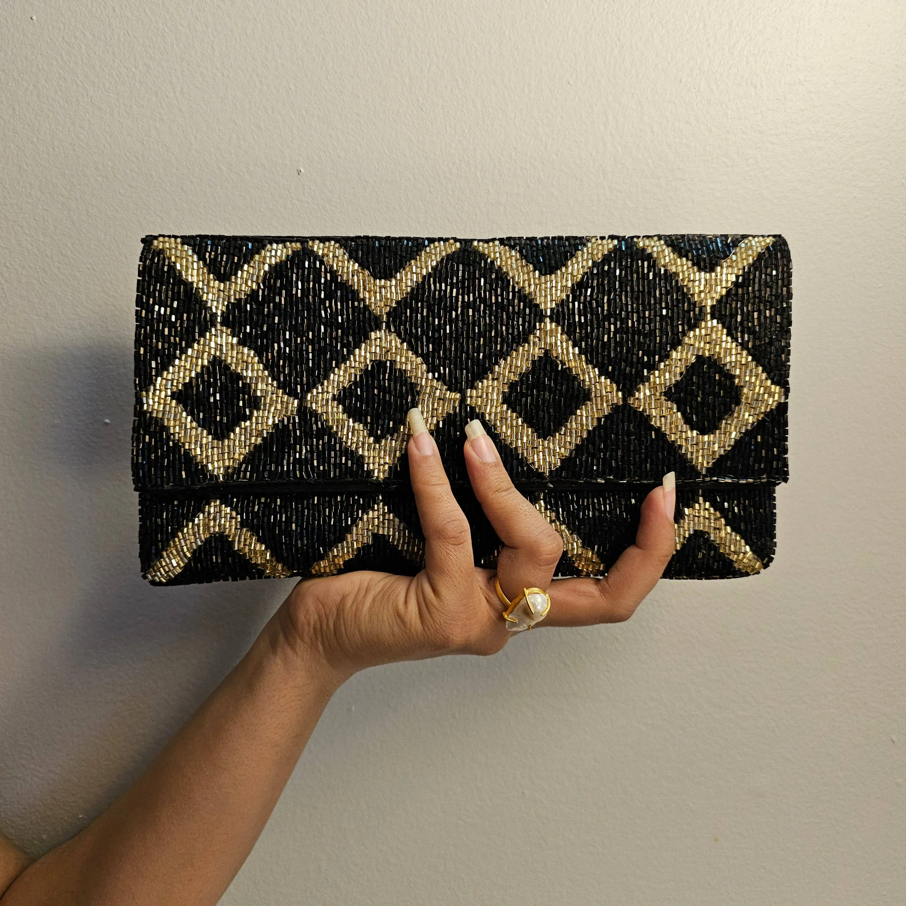 Midnight Glamour Clutch
