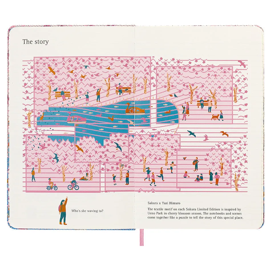 Moleskine Sakura Large Notebook Collector's Edition Box