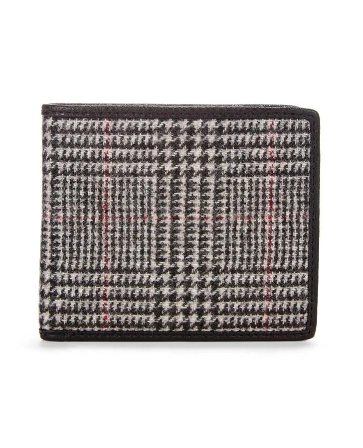 Moons British Tweed Houndstooth Wallet