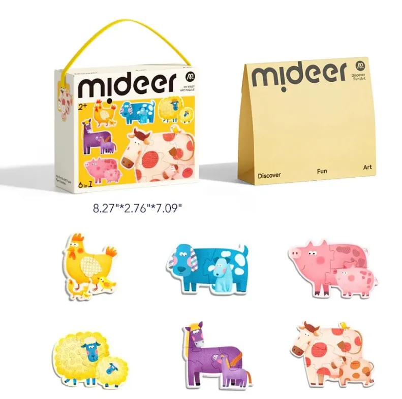 My First Artist Puzzle: Farm Animals 6-in-1