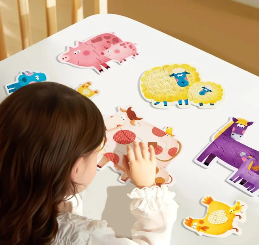 My First Artist Puzzle: Farm Animals 6-in-1