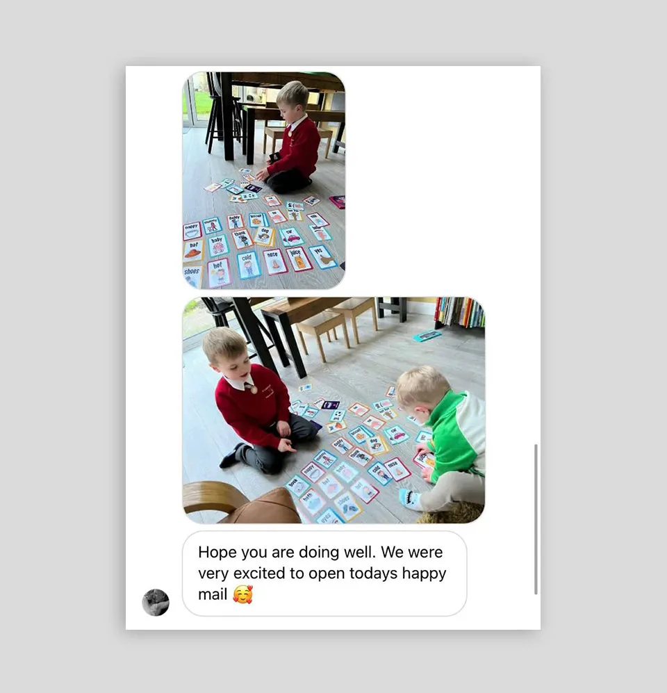 My First Words Flashcards