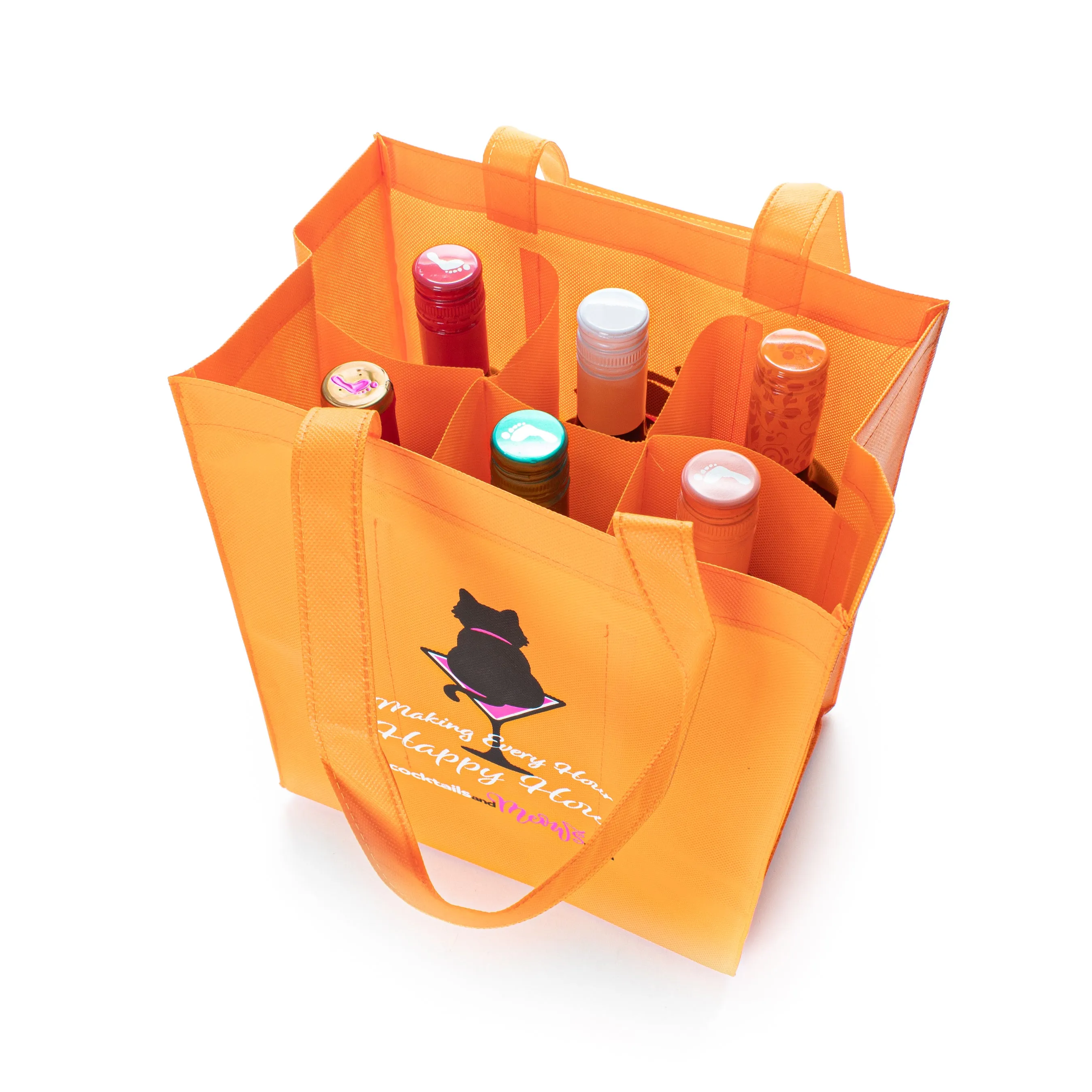 NEW & FABULOUS! Signature Bottle Bag - Holds 6 Bottles!