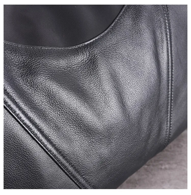 Nylon Duffle Bag for Women Black Nylon Crossbody Bag Womens Nylon Travel Bag