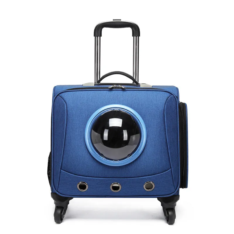 Outing Pet Backpack Portable Picnic Pet Trolley Case