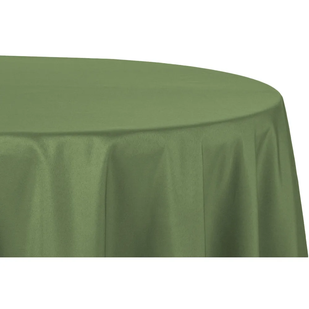 Polyester 120" Round Tablecloth - Willow Green