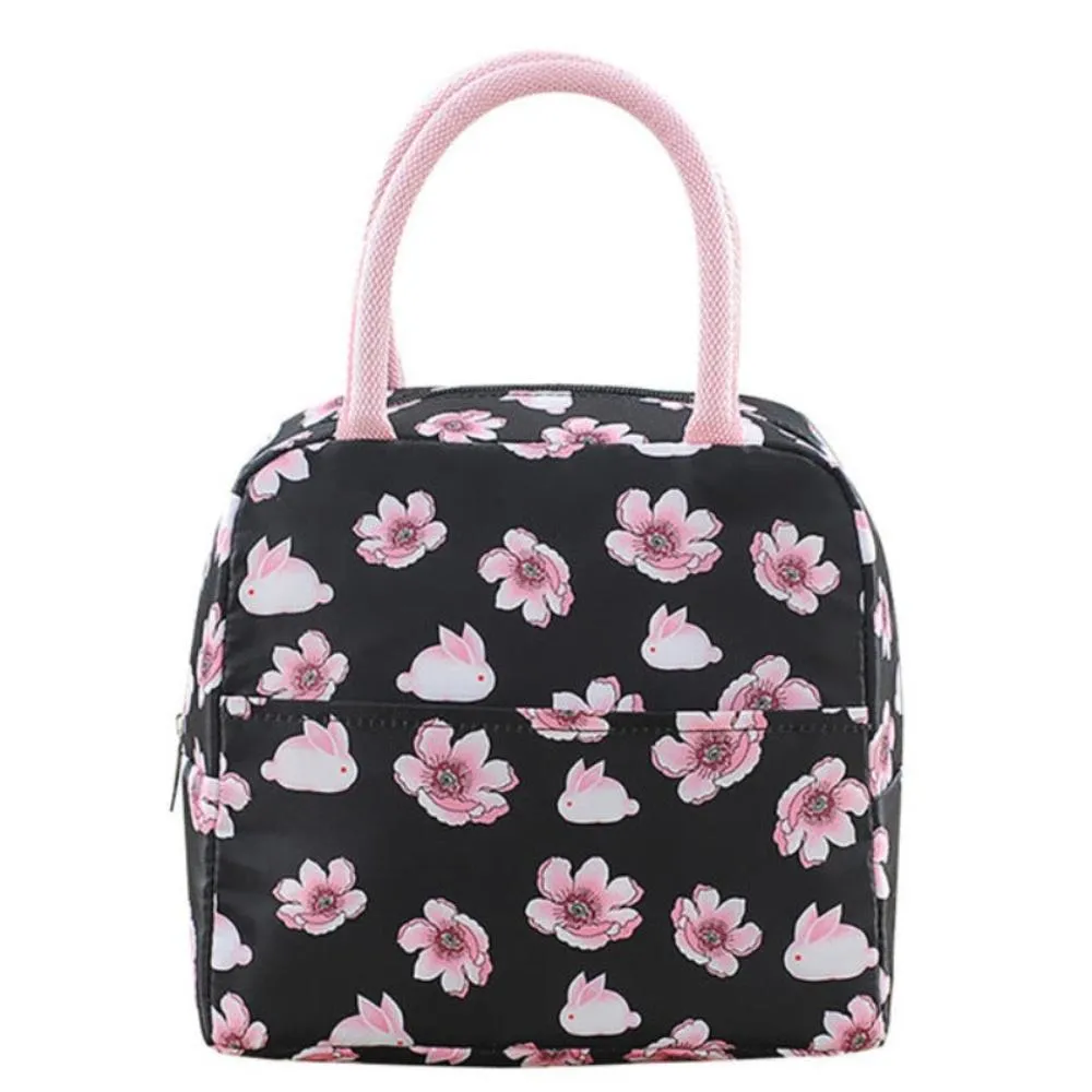 Portable Reusable Cold Insulated Lunch Picnic Travel Handbag