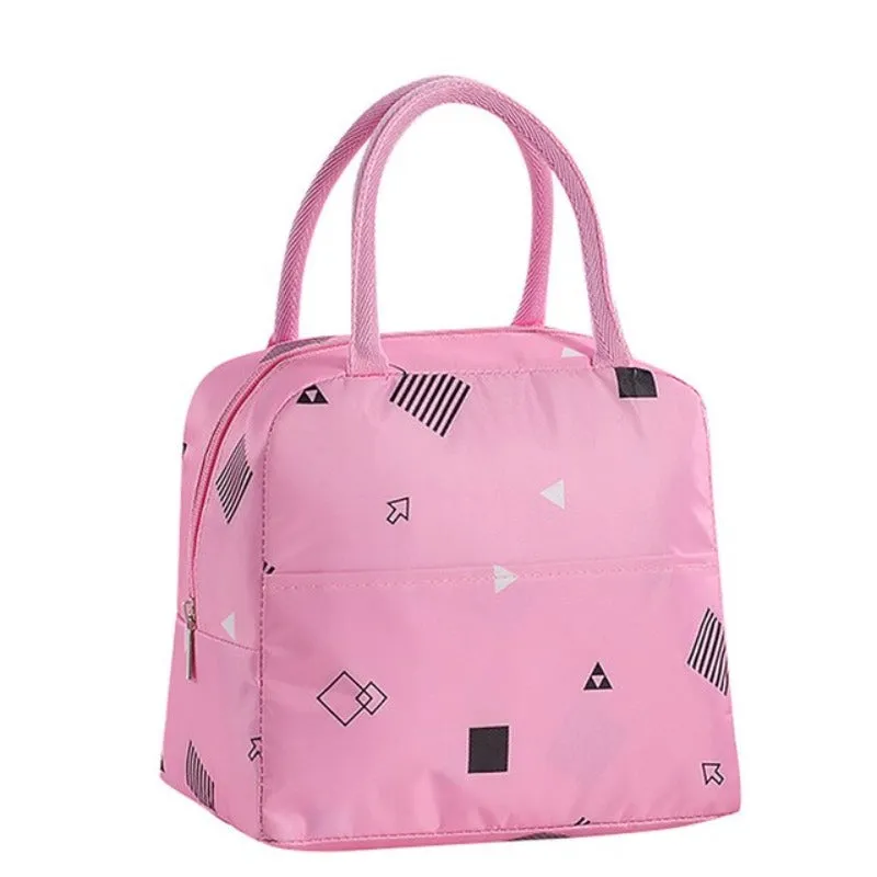 Portable Reusable Cold Insulated Lunch Picnic Travel Handbag