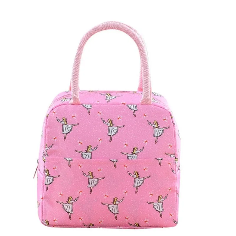 Portable Reusable Cold Insulated Lunch Picnic Travel Handbag