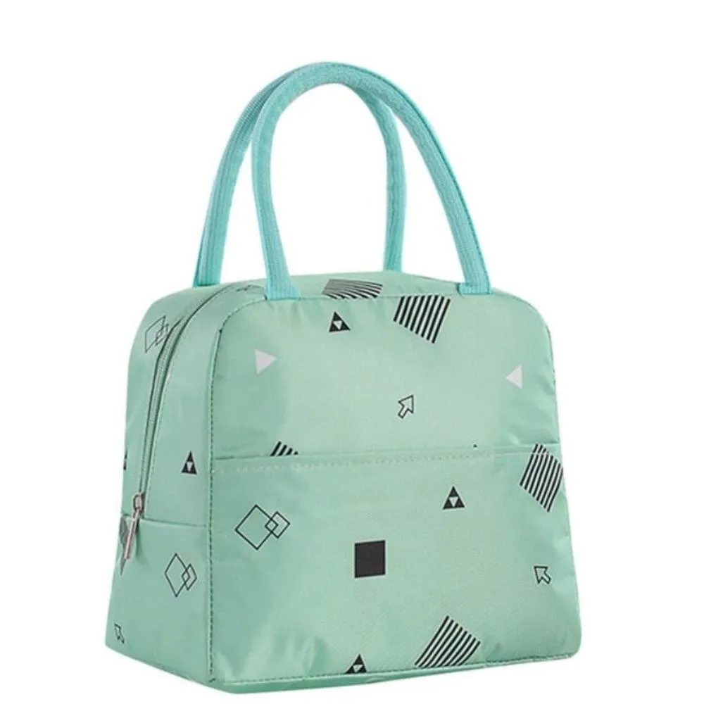 Portable Reusable Cold Insulated Lunch Picnic Travel Handbag