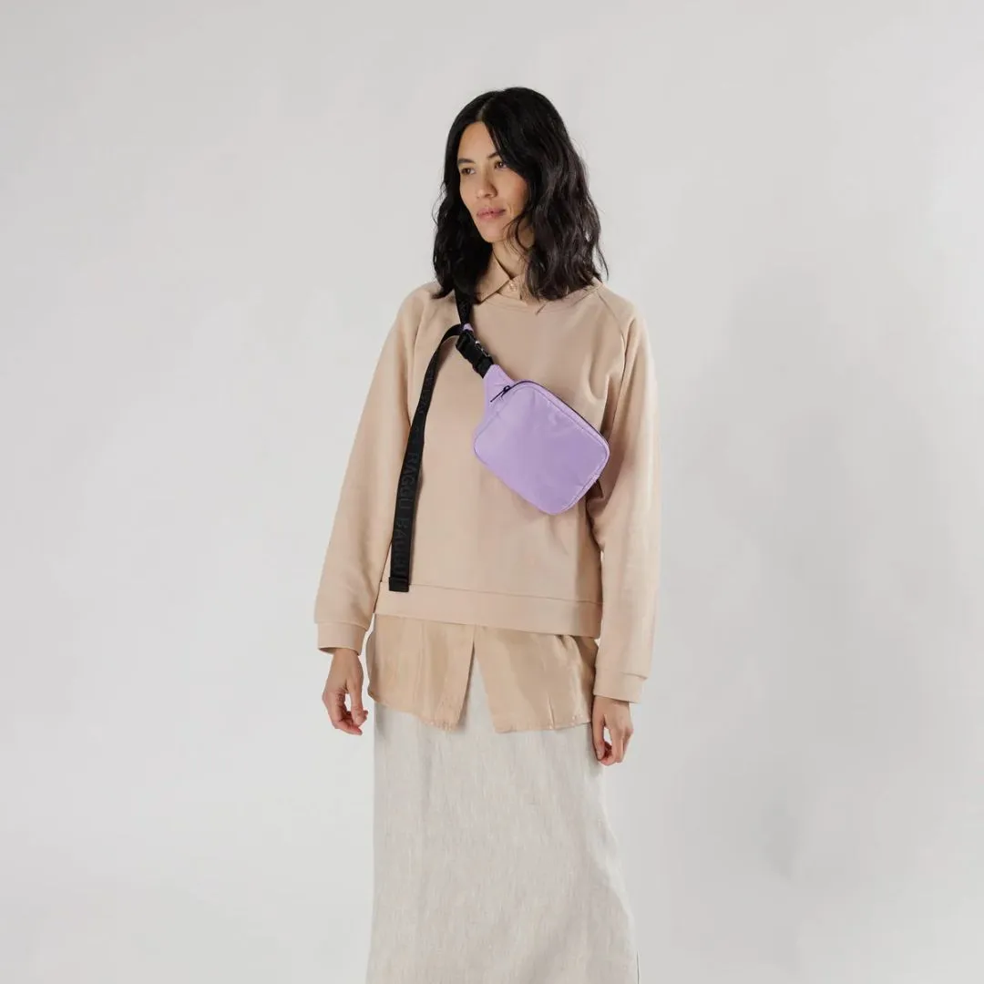 Puffy Fanny Pack (Dusty Lilac)