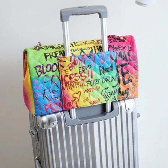 "Gina" Extra Large Graffiti Handbag