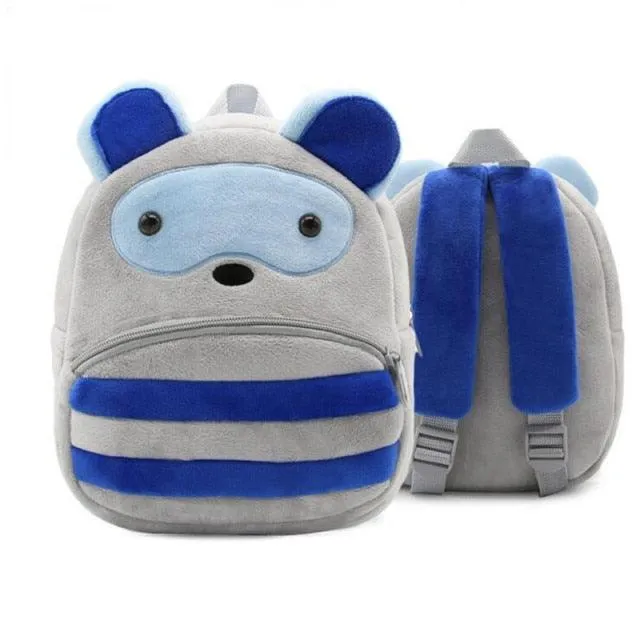 Ricky the Racoon Plush Backpack for Kids