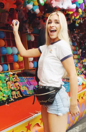Right Meow Belt Bag in Black