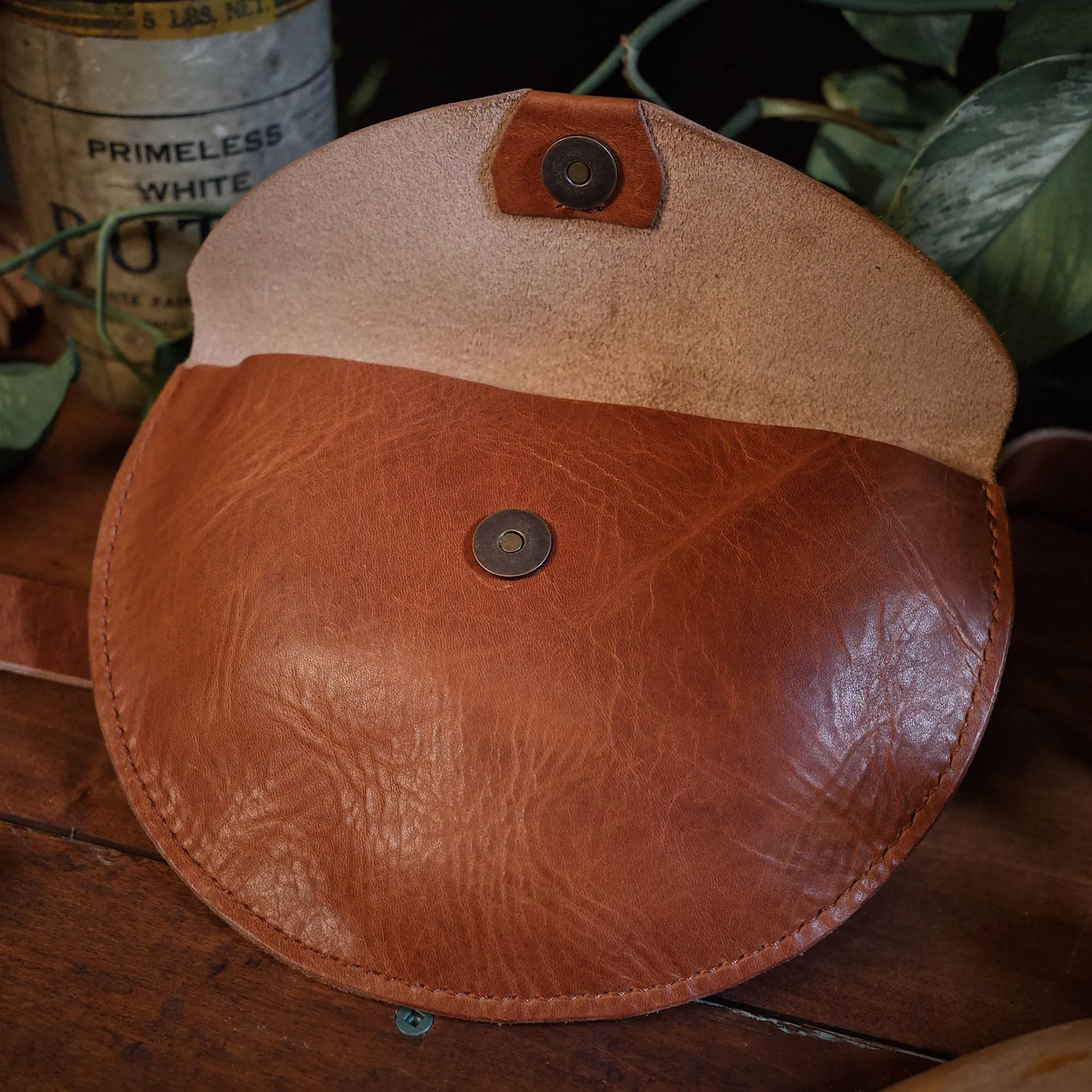 Rosemont Leather Fanny Pack – English Tan Edition