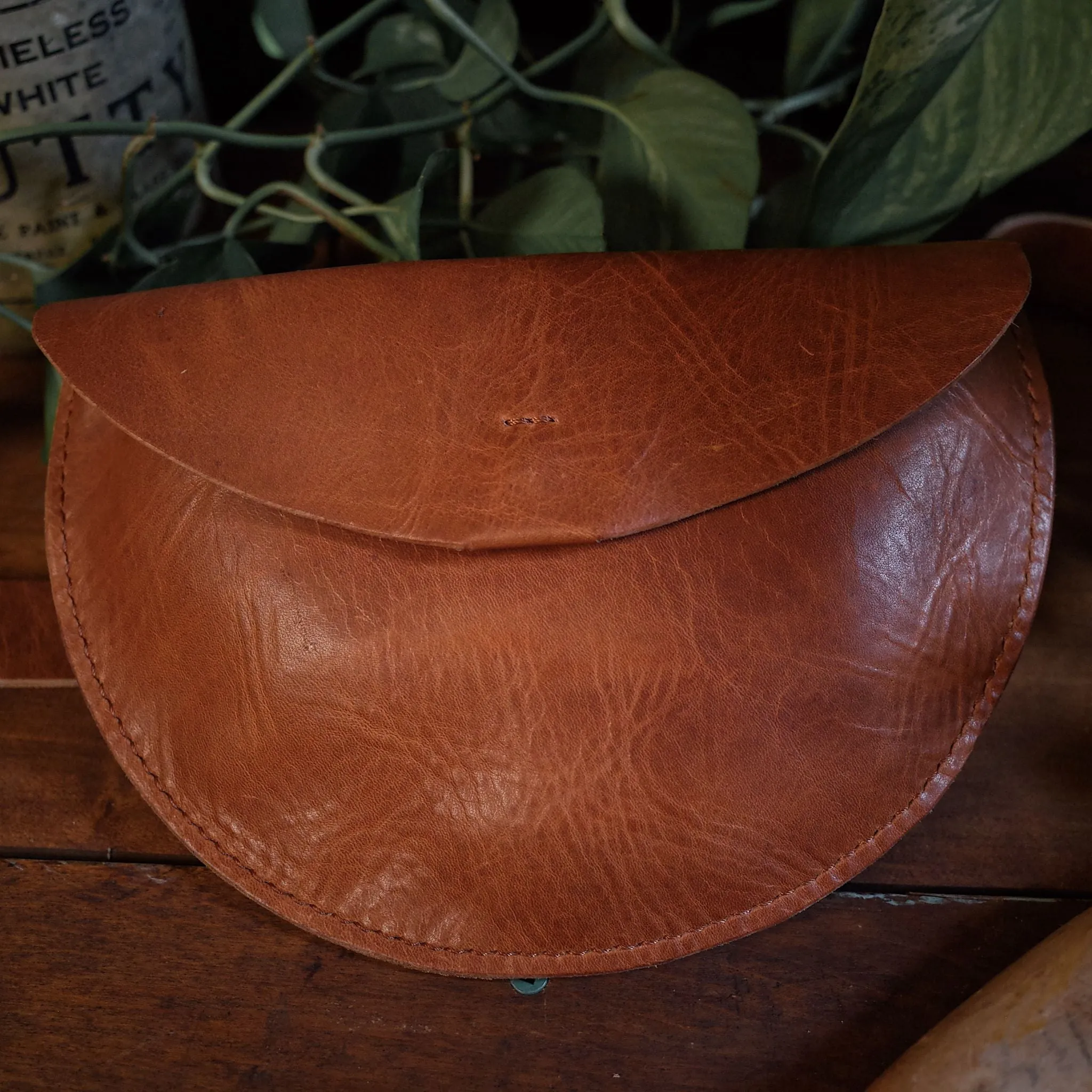 Rosemont Leather Fanny Pack – English Tan Edition