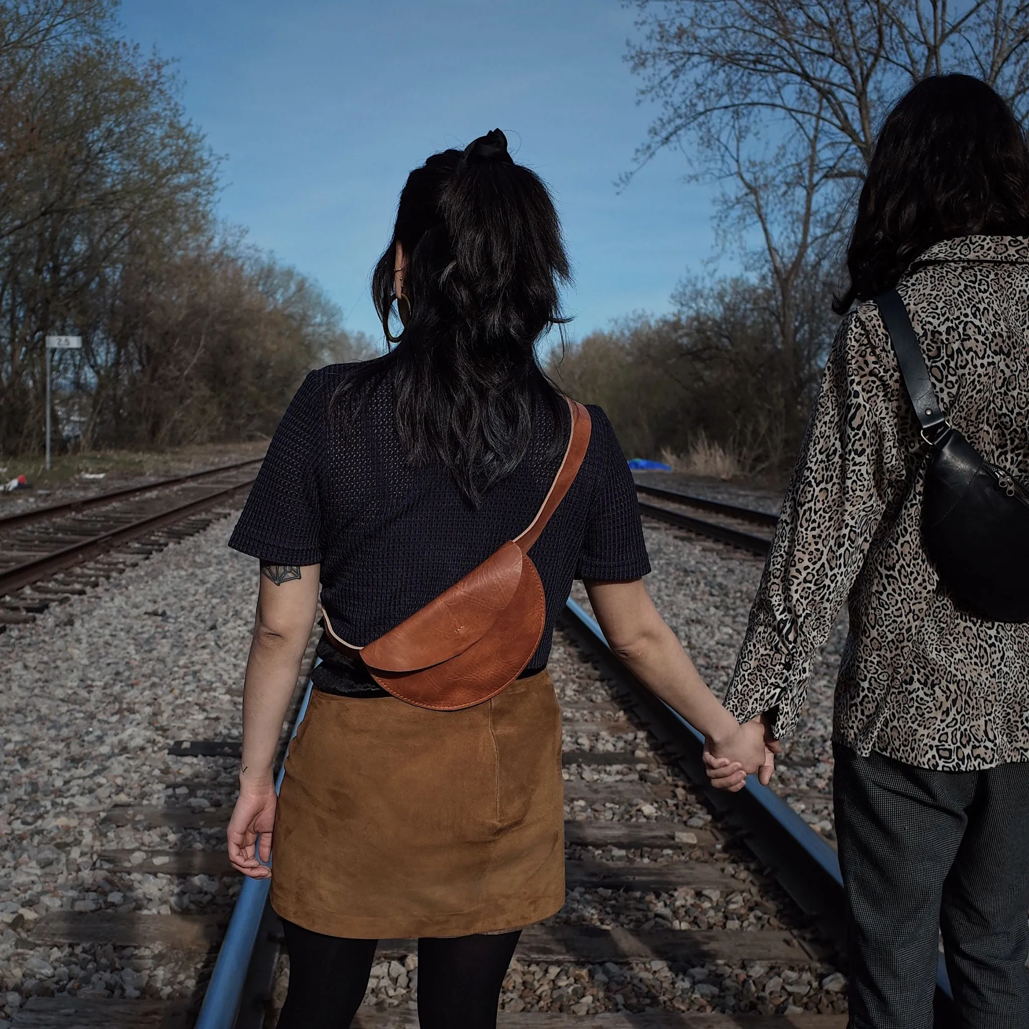 Rosemont Leather Fanny Pack – English Tan Edition