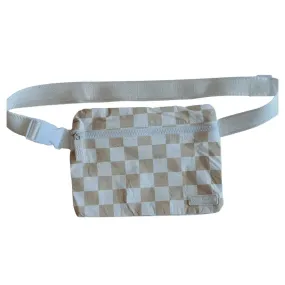 Sand Checker hip pack belt bag