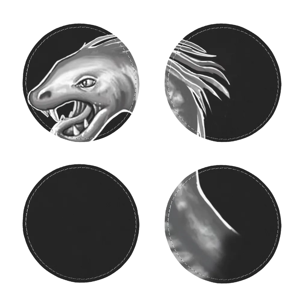 Serpent Sublimation Coasters Pack of Four