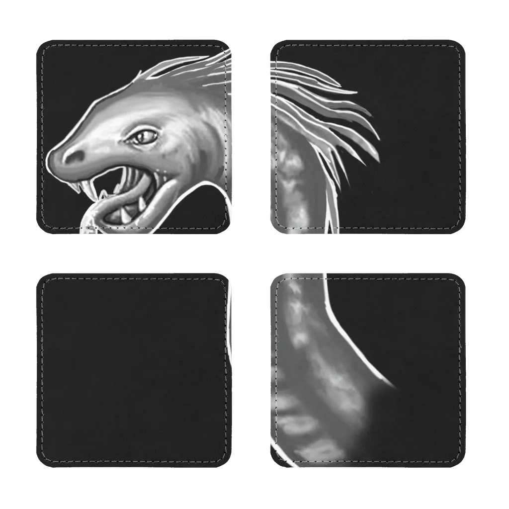 Serpent Sublimation Coasters Pack of Four