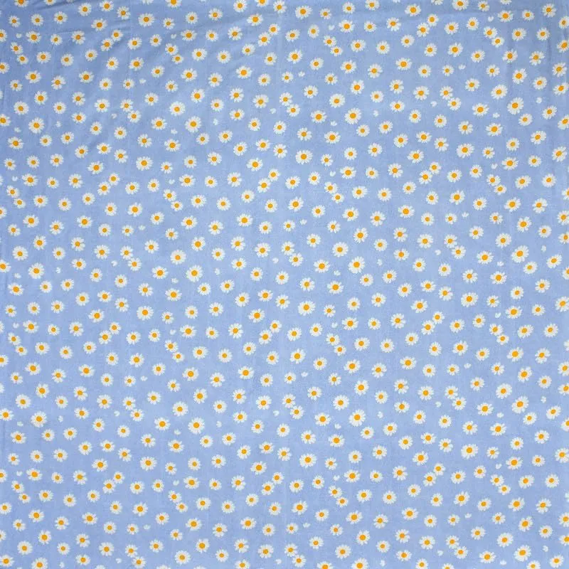 SJH DECOR Pure Cotton 220tc Flat Single Bedsheets for Summer Breathable | Wrinklefree (Size-60 X 90 Inch or 228 x 152 cm) with 1 Pillow Covers (Size-17 X 27 Inches, Light Blue)