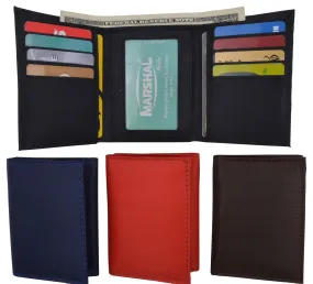 Slim Thin Trifold Boys Credit Card ID Holder Men's Wallet Colors!!! T55TR