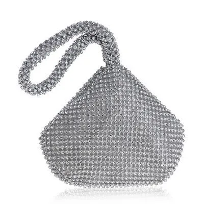 Soft Beaded Bridal Maid Evening Bag