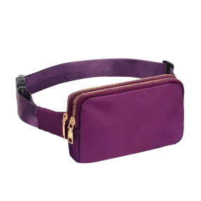 Solid Hip Bum Fanny Pack