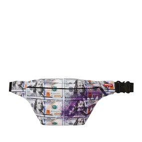 Sprayground Billions In The Bank Savvy Crossbody Bag - Green / Purple / White