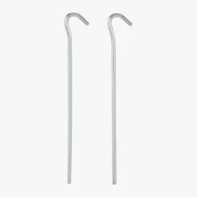 Steel Wire Pegs 18cm, 10 Pack