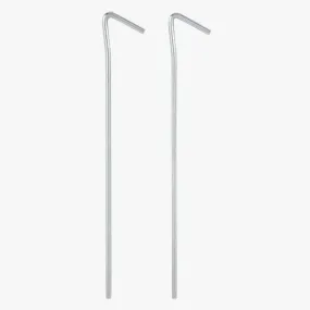 Steel Wire Pegs 24cm, 10 Pack