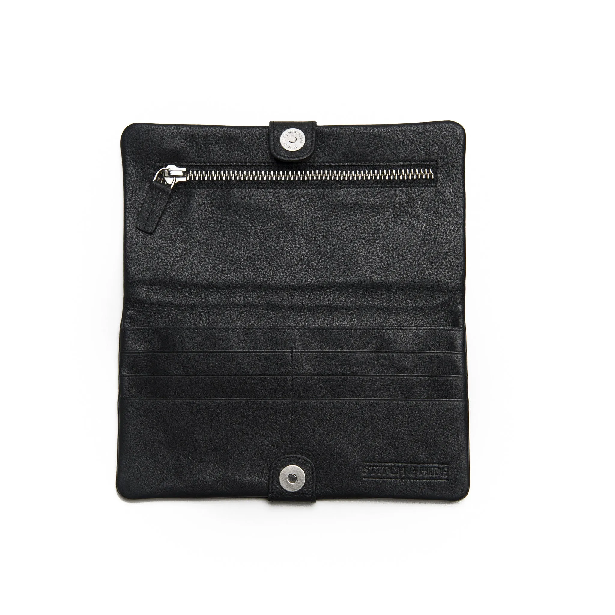 STITCH & HIDE - JESSE WALLET BLACK
