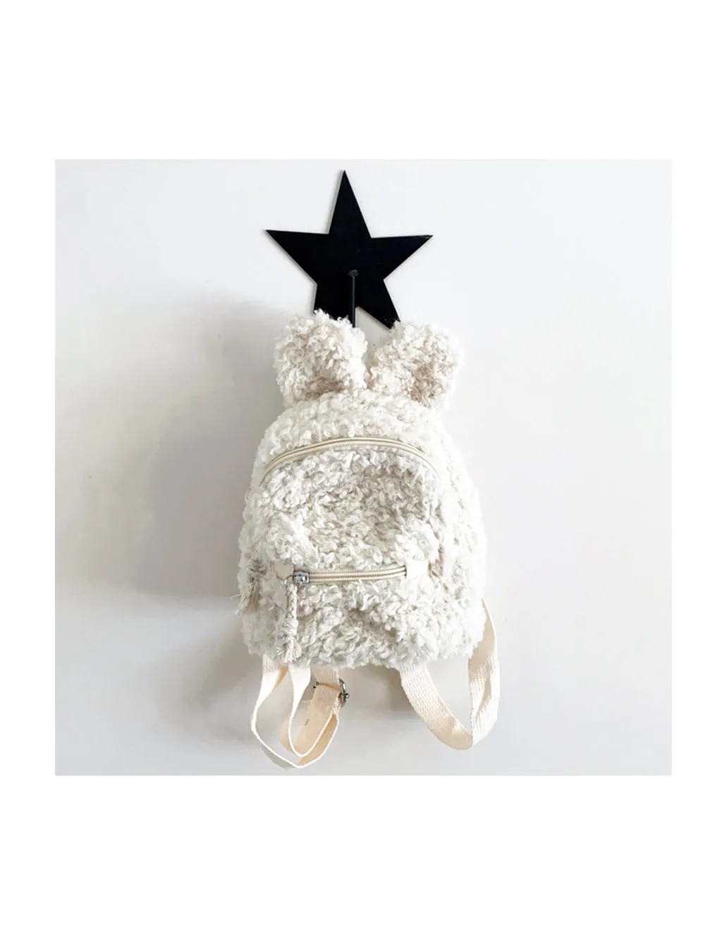 Teddy Bunny Backpack White