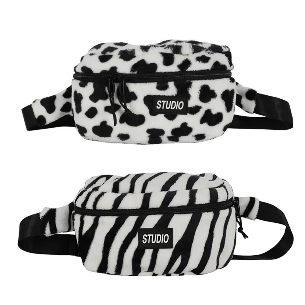 Travel Purse Phone Pouch Pocket & Plush Fanny Chest Pack Crossbody Bag