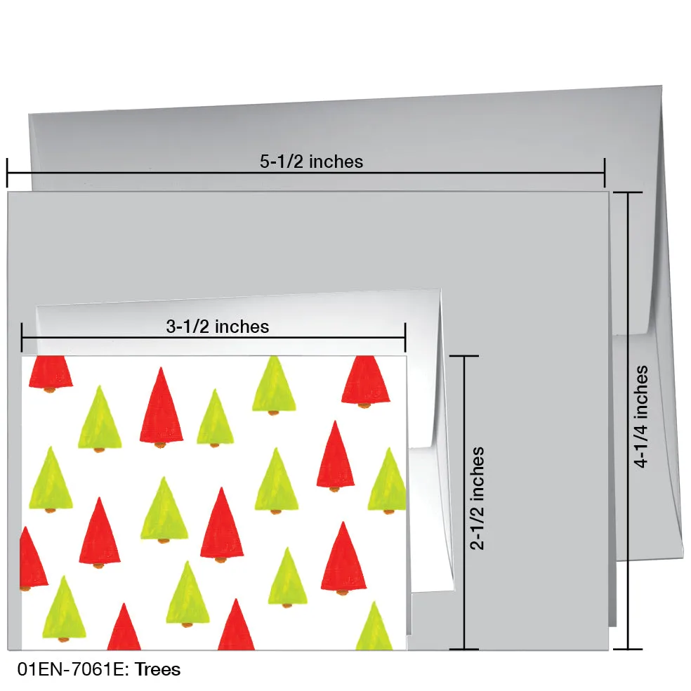 Trees, Greeting Card (7061E)