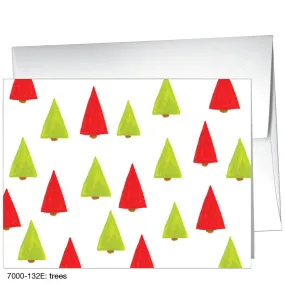 Trees, Greeting Card (7061E)