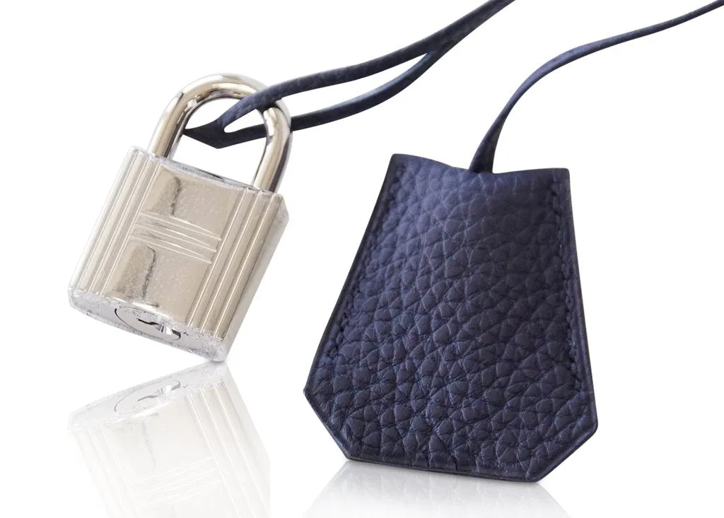 Trendy Inspired Hermès Birkin 40 Hac Gris Wool Blue Togo Phw Bag