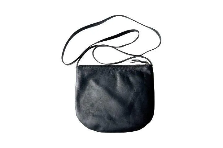U pouch - long strap - black