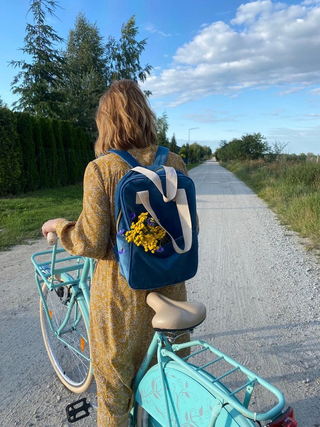Velvet Backpack BAKKU blue | Velvet School Backpack