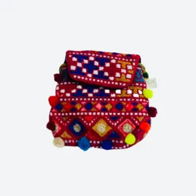 Venetia Handmade Shoulder Bag Maroon
