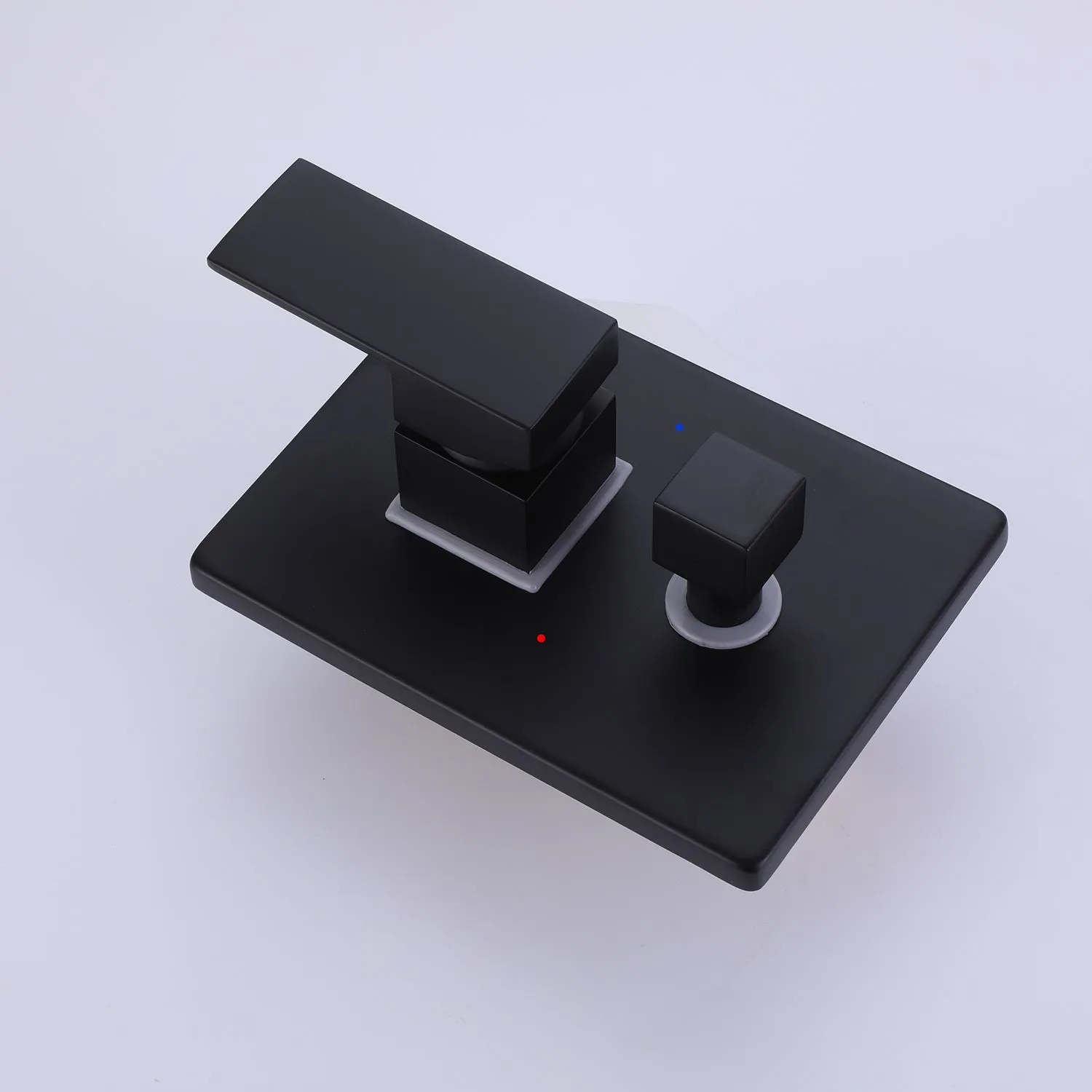 Wall Mounted Waterfall Bathtub Faucet with Hand Shower RB1088