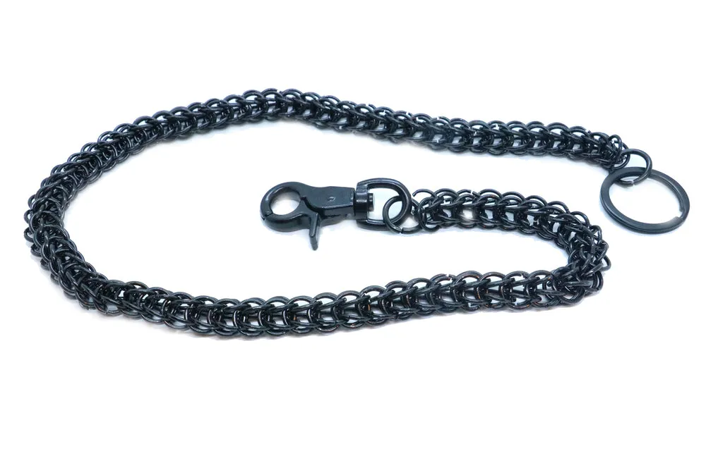WC17613 27" Wallet Chain in Black Color