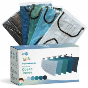 WeCare Kids Assorted Ocean Tones Masks