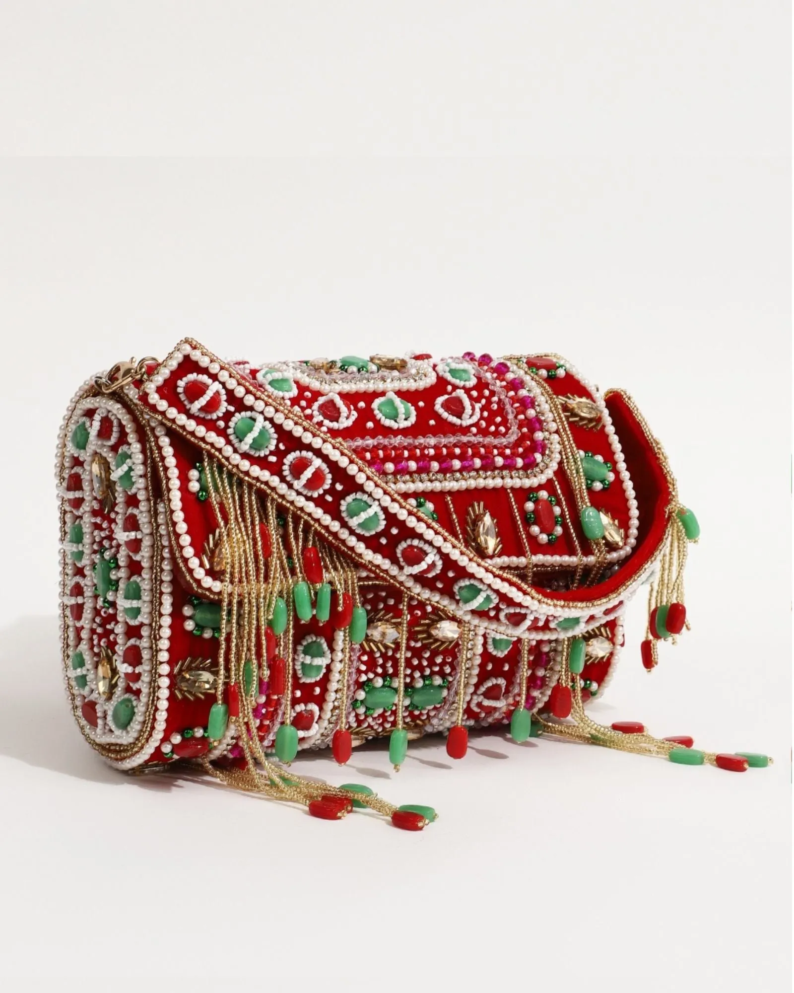 Wedlock Flap over Clutch Bag