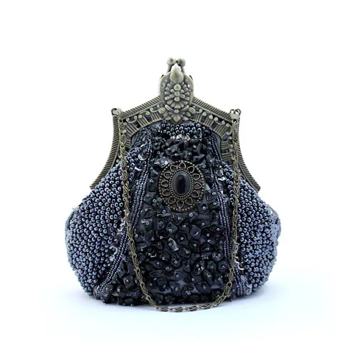 Women Evening Party Bags Vintage Clutch Banquet Wedding Bridal  Handbags