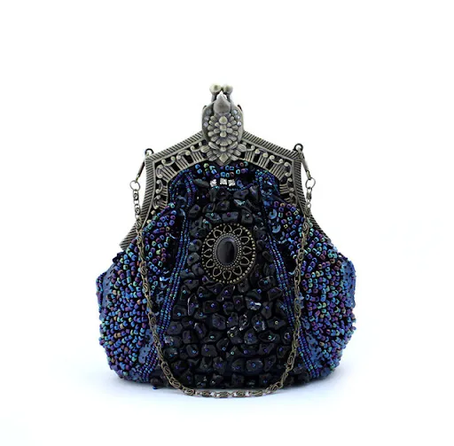Women Evening Party Bags Vintage Clutch Banquet Wedding Bridal  Handbags