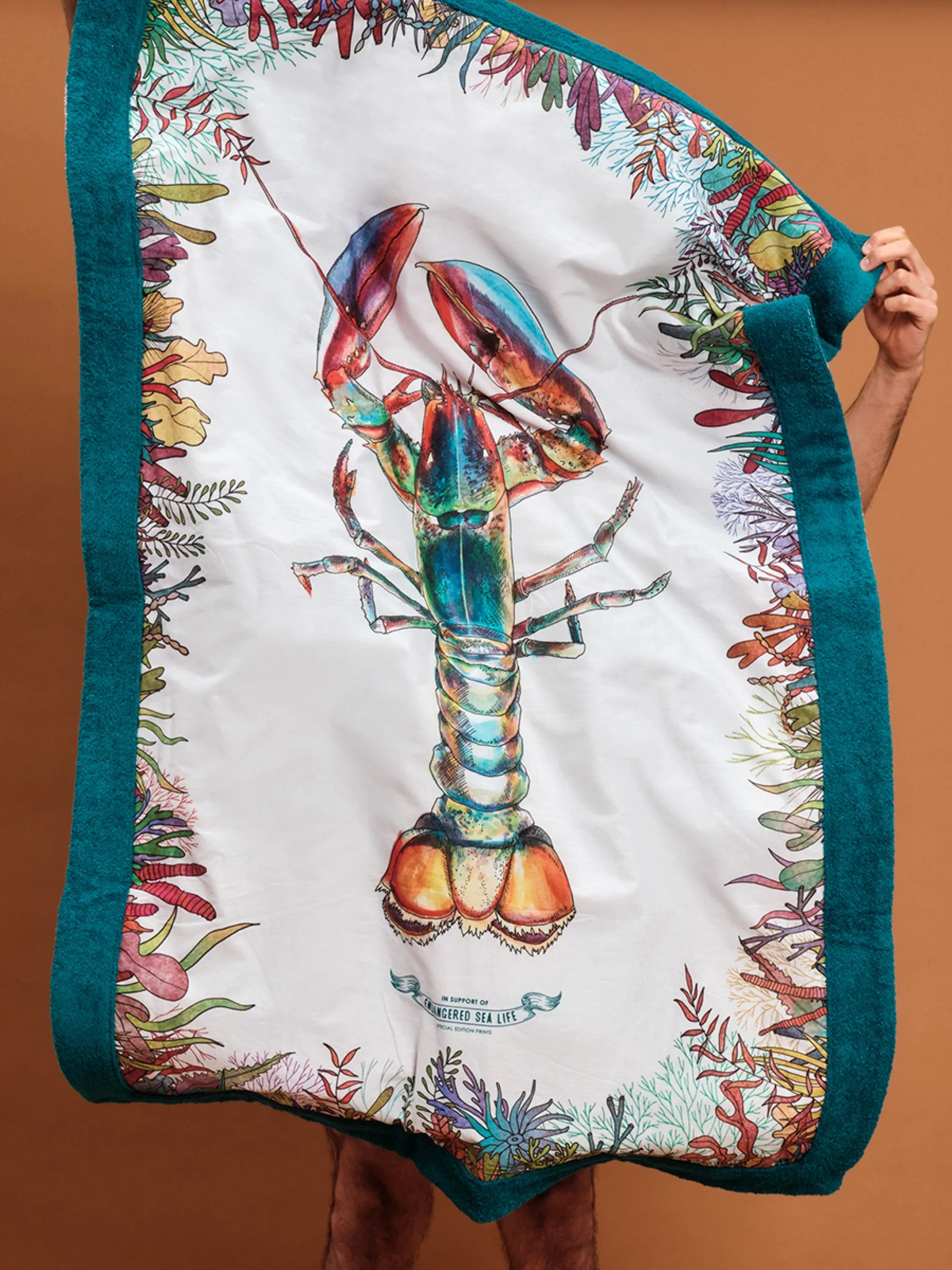 WWF Lobster | Signature Beach Towel