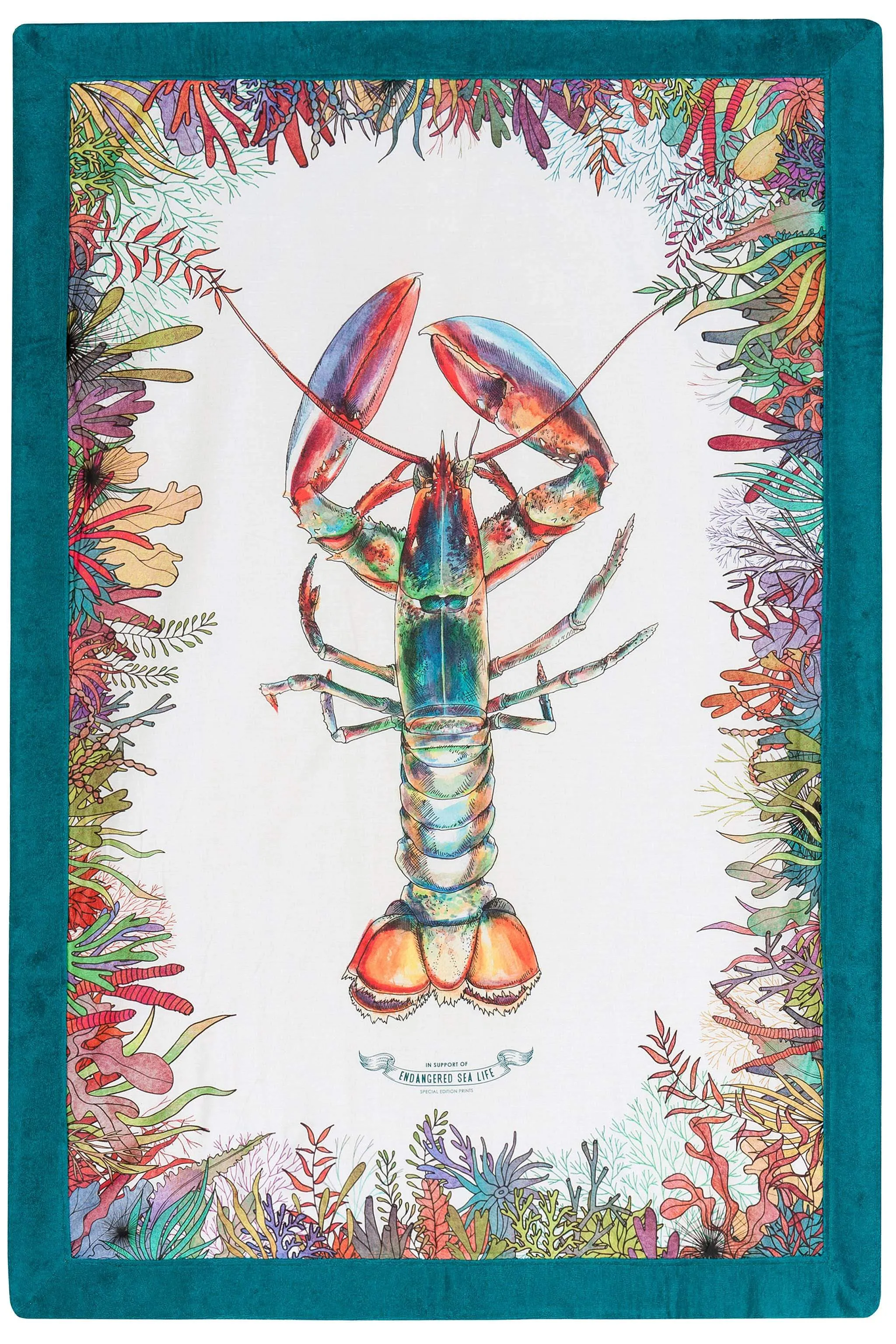 WWF Lobster | Signature Beach Towel