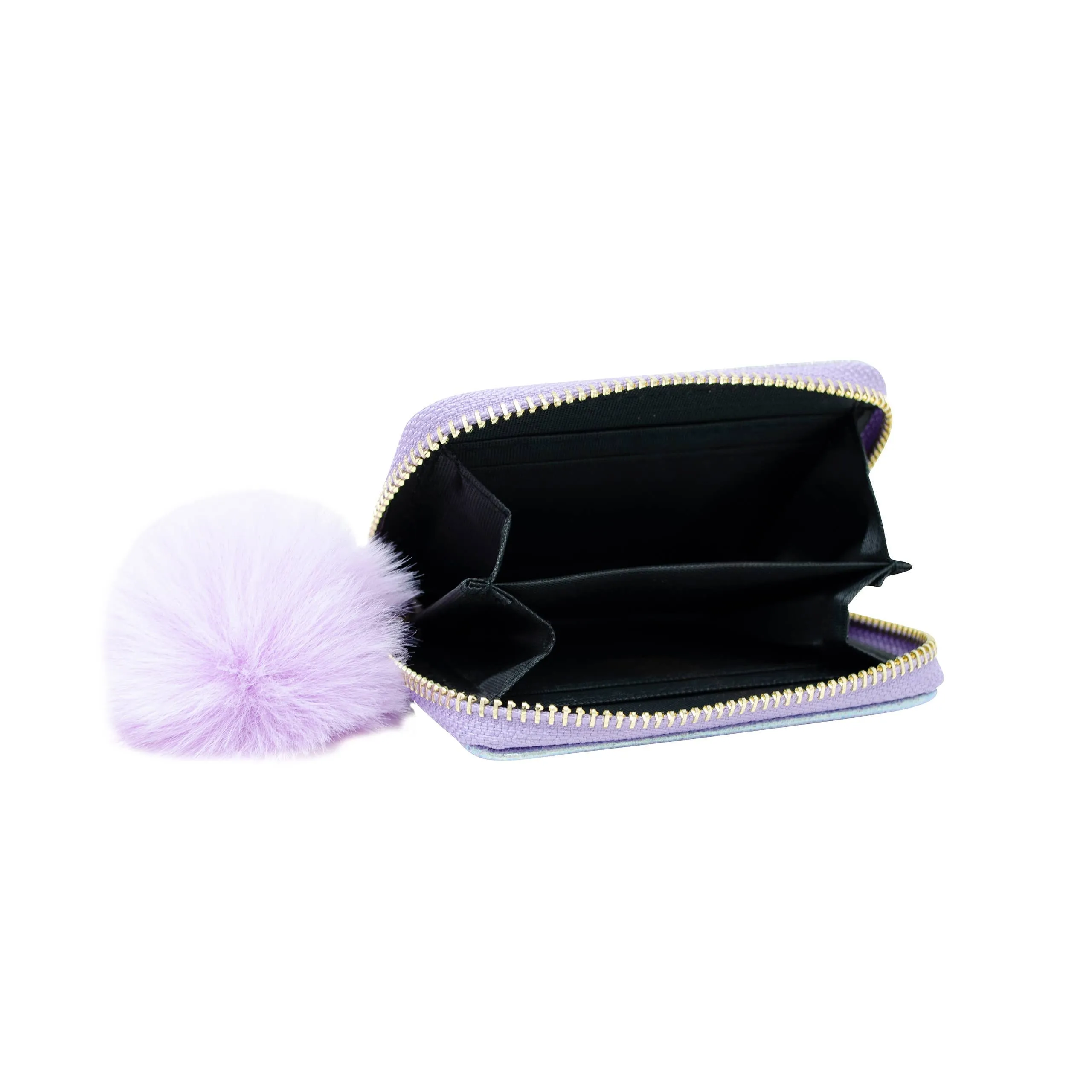 ZOM Mermaid Scale Wallet in Purple