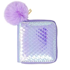 ZOM Mermaid Scale Wallet in Purple